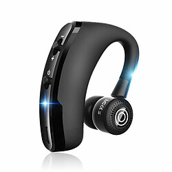 Écouteurs Bluetooth Sans Fil V9 Casque D'Affaires Mains Libres Avec Microphone Casque De Réduction De Bruit Noir