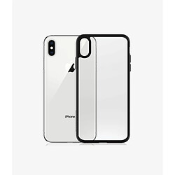 PANZERGLASS - Coque Transparente avec Bord Noir pour iPhone Xs Max