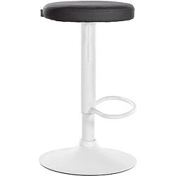 Acheter Non Tabouret de bar Ponte simili cuir blanc