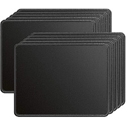 Universal Pack Pad10 de souris avec bords cousus, grande soupçon sans glissement avec supérieur