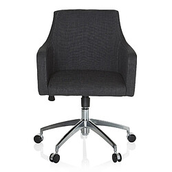 Chaise de bureau / Chaise pivotante SHAPE 200 gris foncé hjh OFFICE 