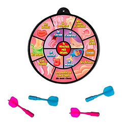 Totalcadeau Jeu de fléchette Cupidon rose Jeu de fléchette Cupidon rose pas cher