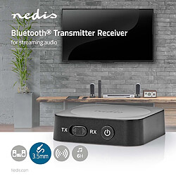 NEDIS Émetteur-Récepteur Audio sans Fil | Bluetooth® | Sortie 3,5 mm | Noir