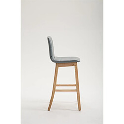 Avis Non Tabouret de bar Bregenz simili cuir Natura,