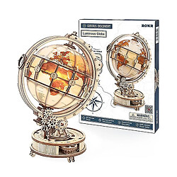 Universal Télescope Terre Astronomie Géographie Bois Bois 3D Puzzle 3D Puzzle DIY 