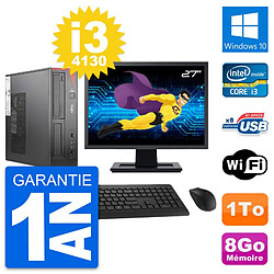 PC Fujitsu E520 DT Ecran 27" Intel i3-4130 RAM 8Go Disque 1To Windows 10 Wifi · Occasion 