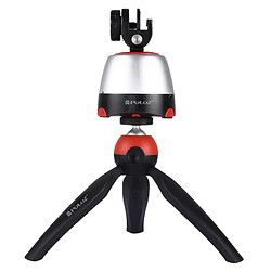 Wewoo Trépied rouge pour Smartphones, GoPro, Appareils photo Reflex Électronique 360 Degrés Rotation Tête Panoramique + + GoPro Clamp + Téléphone Pince avec Télécommande