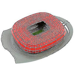 Universal Enfants assemblant des jouets, 3D Puzzle Football Field, DIY World Football Field Building Model (S2) 