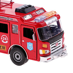 Acheter 1/50 Alliage Engeering Remorque Pelle Incendie Camion Grue Playset Jouets DISPOSITION