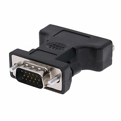 INECK® Adaptateur | VGA-mâle vers DVI-I-femelle | Convertisseur M - F | Dual-Link