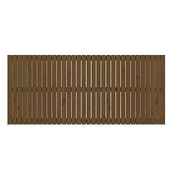 Acheter Maison Chic Tête de lit scandinave pour lit adulte,Meuble de chambre murale Marron miel 204x3x90 cm Bois massif de pin -MN96425