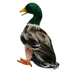 réaliste canard ornement leurre maison jardin eau étang décor canard colvert l