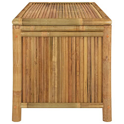 Avis vidaXL Boîte de rangement de jardin 110x52x55 cm Bambou