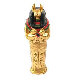 Statuette egyptienne Sarcophage Anubis et Momie