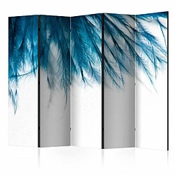 Paris Prix Paravent 5 Volets Sapphire Feathers 172x225cm 