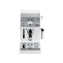 DeLonghi ECP 33.21.W Machine Expresso 1.1L 220V 1100W 44dB Réutilisable Plastique Classique Blanc 