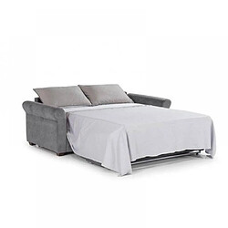 Acheter Inside 75 Canapé lit 3 places ROMANTICO convertible EXPRESS sommier lattes 160 cm polyuréthane rouge matelas 16 cm