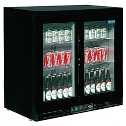 Arrière Bar Réfrigéré 198 Litres - Polar - R600a - Acier peint2Vitrée/coulissante 900x520x850mm 