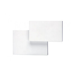 Luminaire Center Applique LED intégré Fusion blanc mat 1 ampoule 11cm