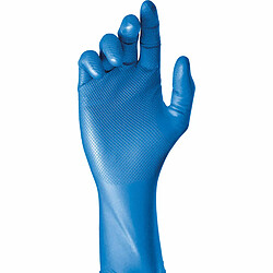 Gants Jetables JUBA Caisse Sans poudre Bleu Nitrile (50 Unités) - 10