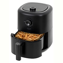 Friteuse à Air Chaud 3 L sans Huile, Airfryer, Minuterie, 80 - 200ºC, 2200, Noir, Adler, AD6310