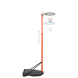 Avis vidaXL Ensemble de basket portable réglable 180-230 cm