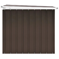 Avis vidaXL Boîte de rangement de jardin Marron 149x99x93 cm