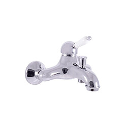 Rav Colonne de douche sur pied LABE avec douchette en chrome 110 cm