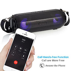 Yonis Enceinte Bluetooth Portable LED Super Bass Waterproof pas cher