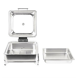 Acheter Chafing Dish Carré 6 Litres - Olympia