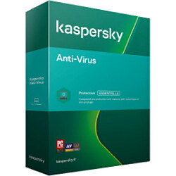 Kaspersky Anti-Virus 2021 - Licence 1 an - 5 postes