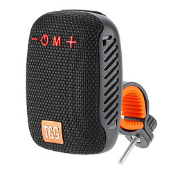 Yonis Enceinte Bluetooth Waterproof Outdoor Idéale Pour Vélo Avec TWS Et Radio FM Enceinte Waterproof Bluetooth 5.3 TWS Autonomie 3h FM TF USB IPX5 Noir YONIS