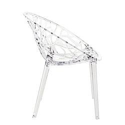 Acheter Non LOT DE 2 chaises empilables CRYSTAL