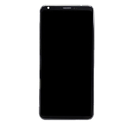 Wewoo Pour LG V30 LCD écran noir + tactile avec cadre Pièce détachée