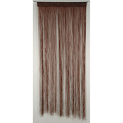 Confortex Rideau portière String chocolat 90 x200 cm brun