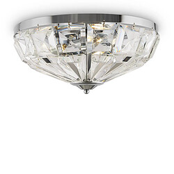 MAYTONI Plafonnier classique 4 lumières chrome E14