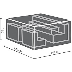 Perel Housse D'Extérieur Pour Salon De Jardin - Xs