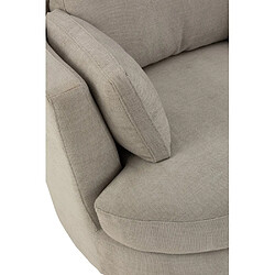 Inside 75 Fauteuil pivotant KODINA Gris pas cher