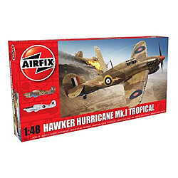 Airfix Hawker Hurricane MK I Tropical 148 Military Aircraft Plastic Model Kit