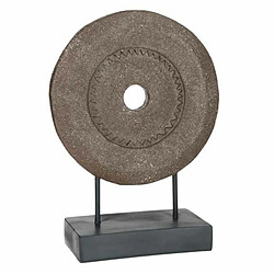 Paris Prix Statuette Déco Cercle sur Pied 47cm Marron 