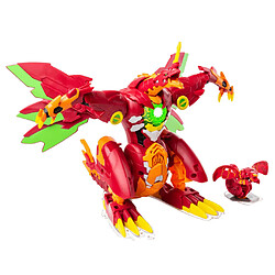 Avis Bakugan Figurine dragon Maximus Orange et rouge