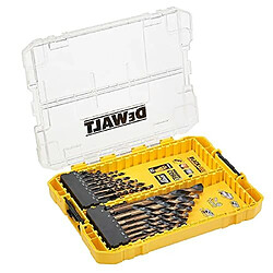 DeWalt Jeu de forets à métaux BLACK & GOLD HSS-G DT70755 21 pièces