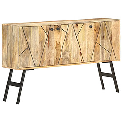 Maison Chic Buffet,Meuble de Rangement,commode pour salon,Cuisine 118x30x75 cm Bois de manguier massif -MN99578