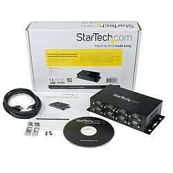 Adaptateur USB vers RS232 Startech ICUSB2328I Noir