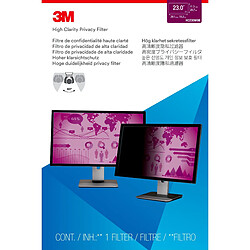 3M Filtre de confidentialité High Clarity pour moniteur panoramique 23""