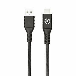 Câble USB A vers USB C Celly PL2MUSBUSBC 2 m Noir 