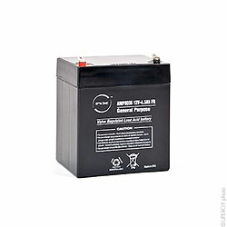 batterie au plomb - agm nx - general purpose - 12 volts - 4.5ah - f4.8 - enix energies amp9036