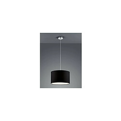 TRIO LIGHTING Suspensions Hotel Nickel Mat Noir 1x60W E27 