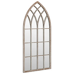 vidaXL Miroir Sable 100x45cm Fer pour utilisation intérieure