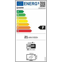 Écran OZONE DSP24 Full HD 24,5" 240 Hz pas cher